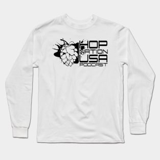 Hop Nation USA (BLACK Print) Long Sleeve T-Shirt